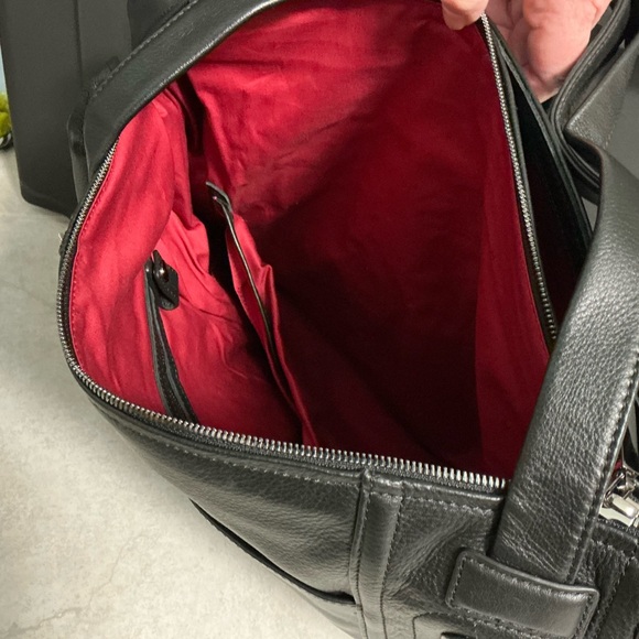 Hammitt Big Black Leather Bag NWT - Picture 5 of 6